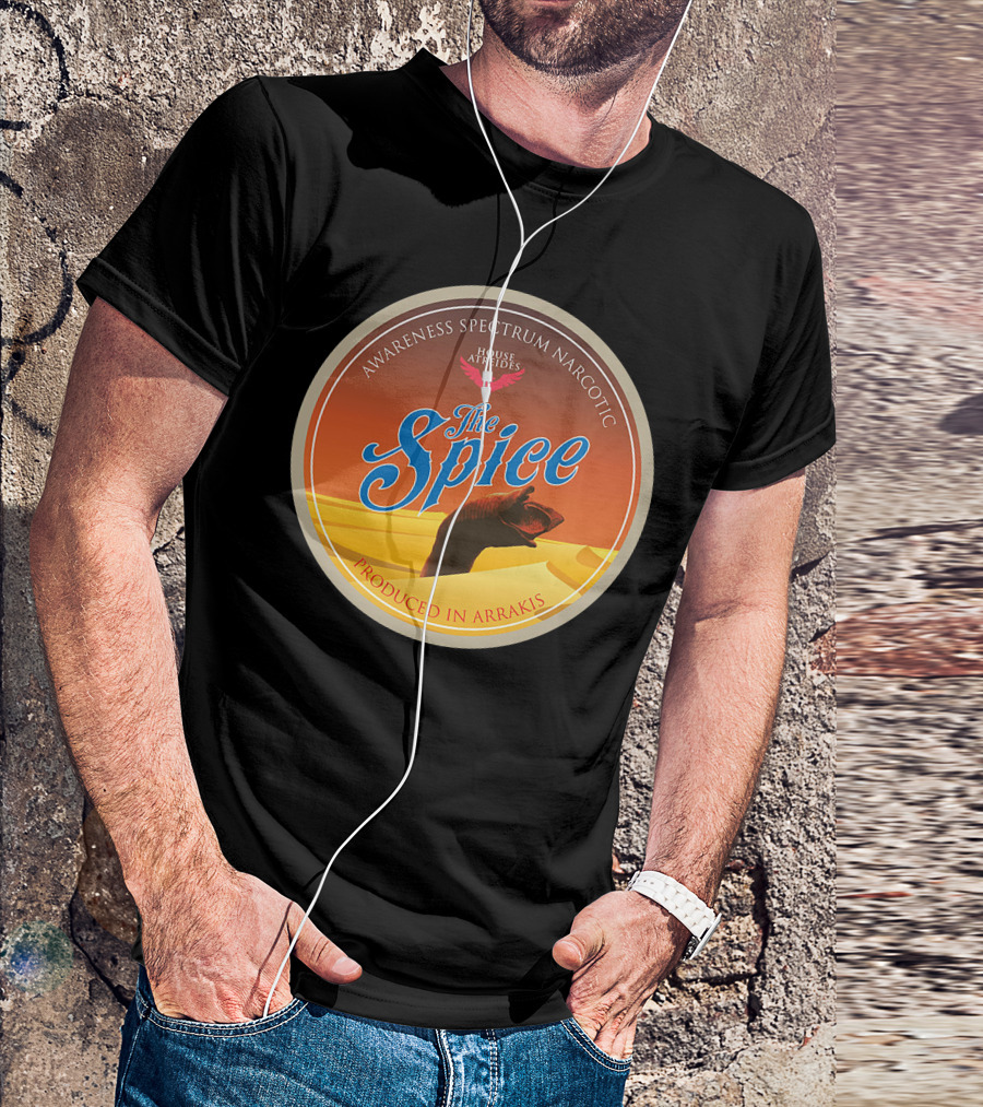 House Atreides The Spice Produced In Arrakis Awareness Spectrum Narcotic T-Shirt