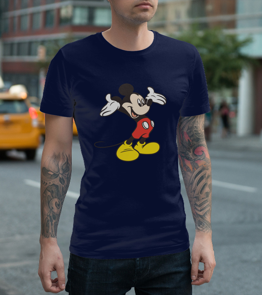Mickey Mouse Classic Pose Disney Character T-Shirt