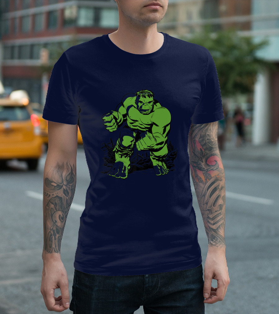 The Incredible Hulk Vintage Marvel Comic T-Shirt