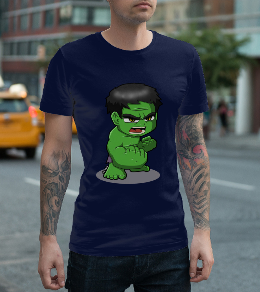 Hulk Angry Cartoon Hulk T-Shirt