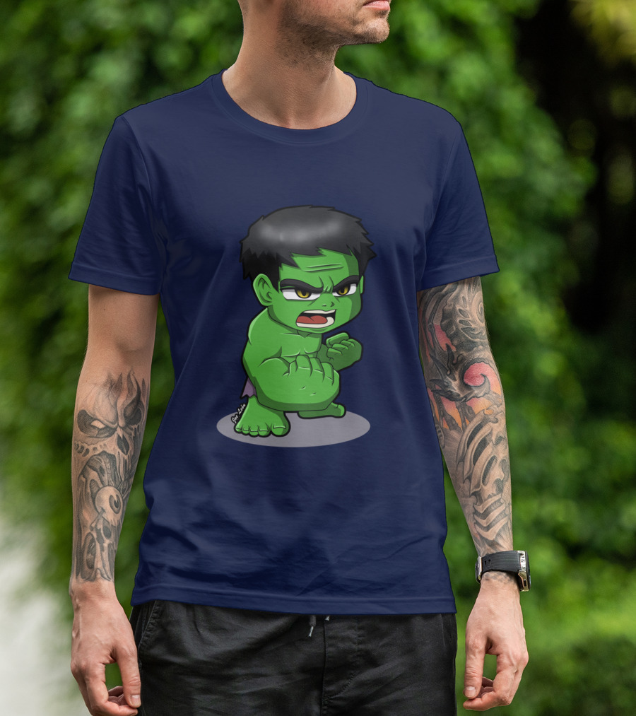 Hulk Angry Cartoon Hulk T-Shirt
