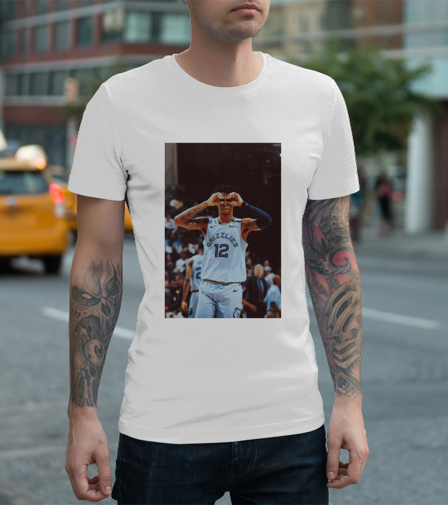 Ja Morant Grizzlies Number 12 T-Shirt