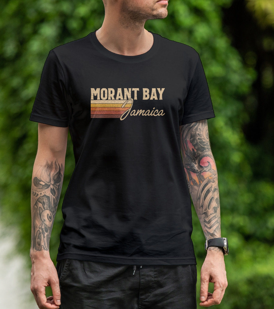 Morant Bay Jamaica Retro Vintage Funny T-Shirt