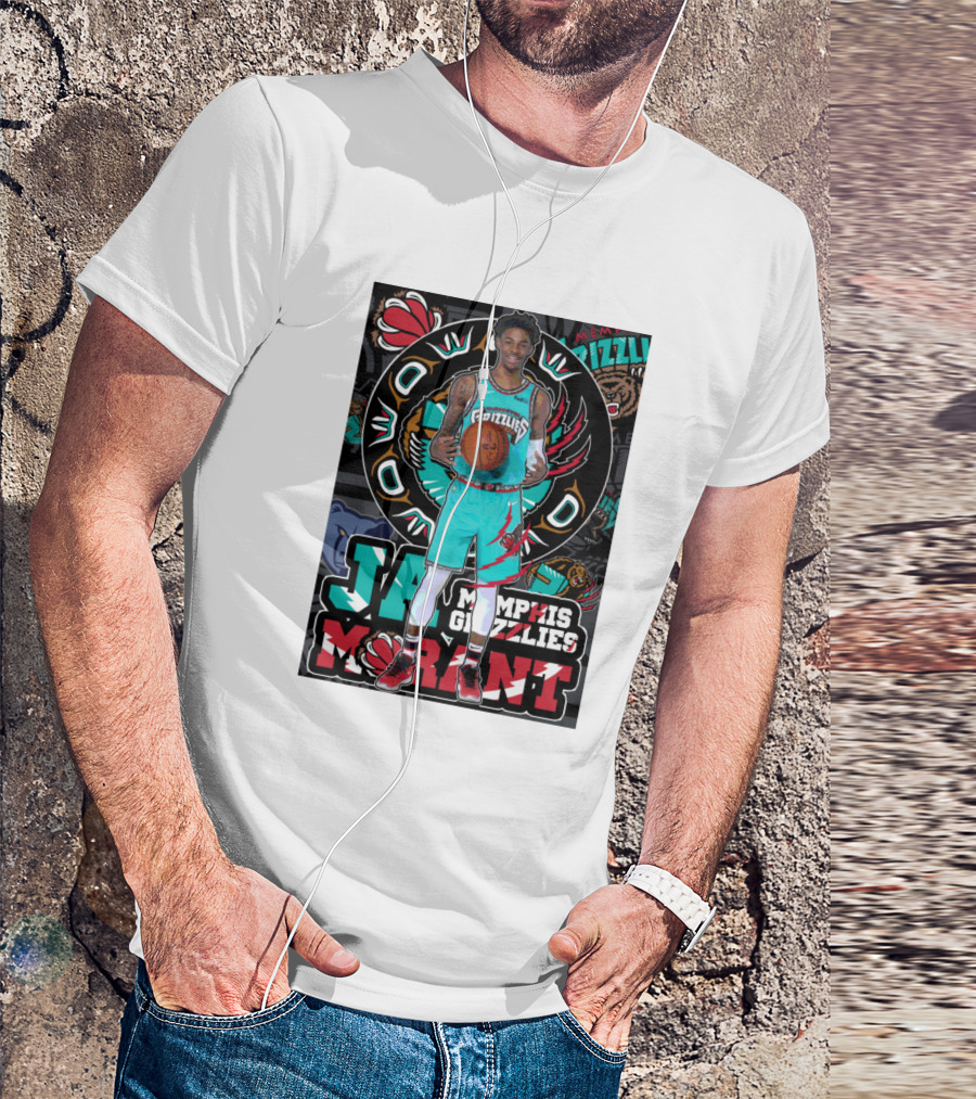 Ja Morant Memphis Grizzlies Rookie Sensation T-Shirt