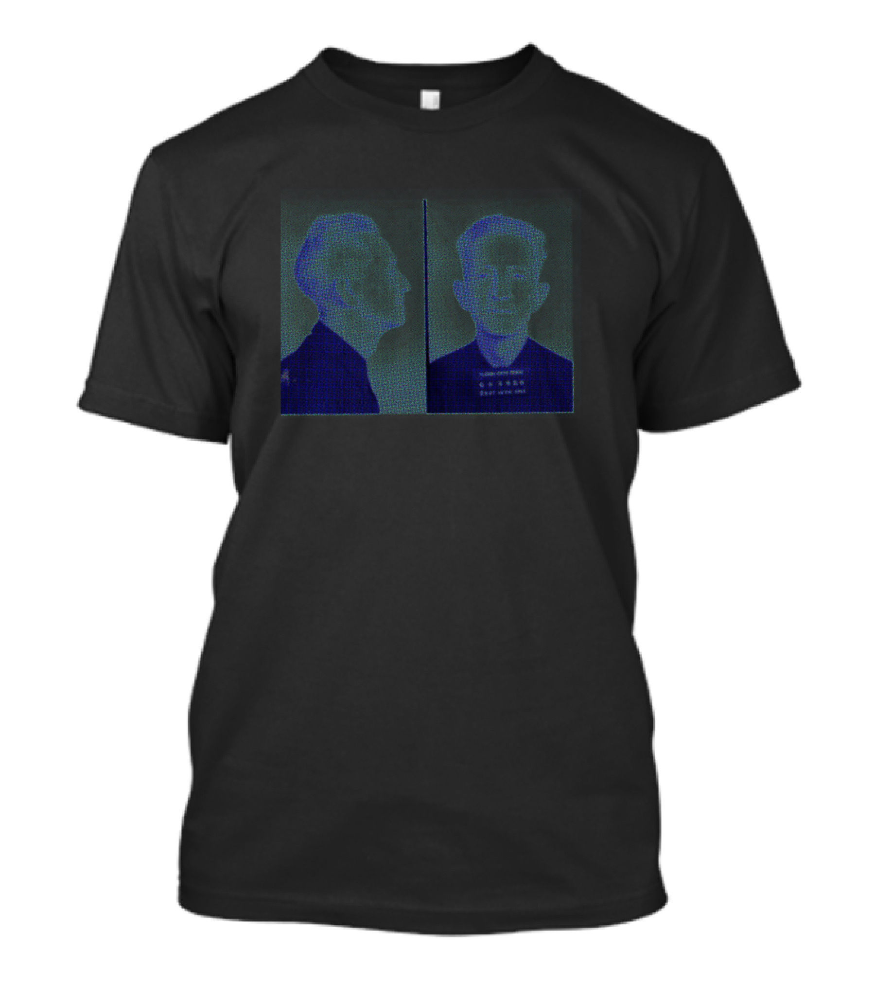 Gideon Himsel Mugshot Paranormal Humor T-Shirt