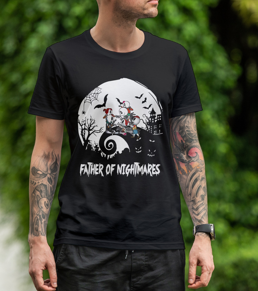 Father Of Nightmares Halloween 3 Boys 2 Girls T-Shirt