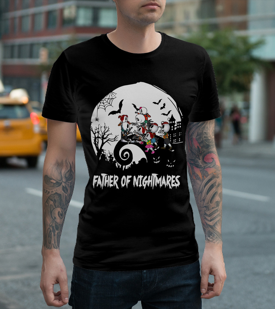 Father of Nightmares 4boys 3girls T-Shirt