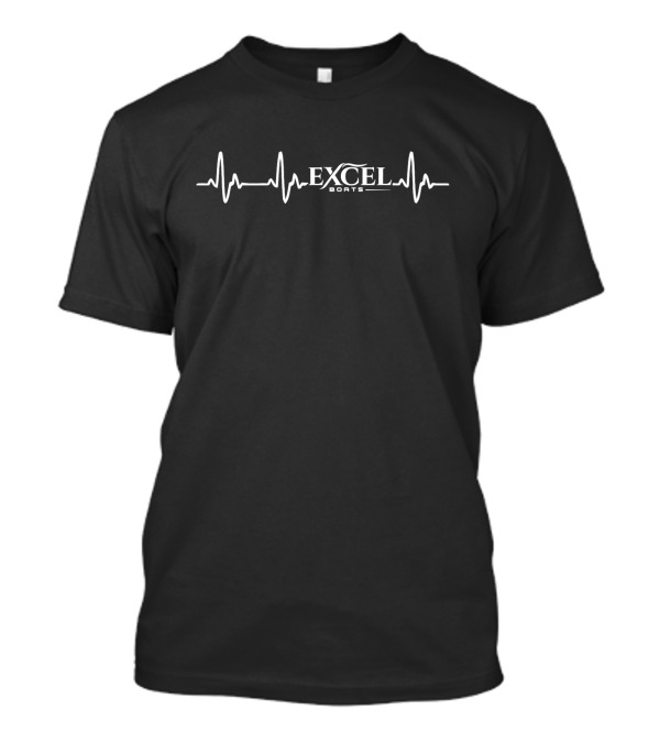 Excel Boats Heartbeat Wave T-Shirt