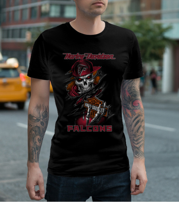 Harley Davidson Falcons Skull Logo 2020Af T-Shirt