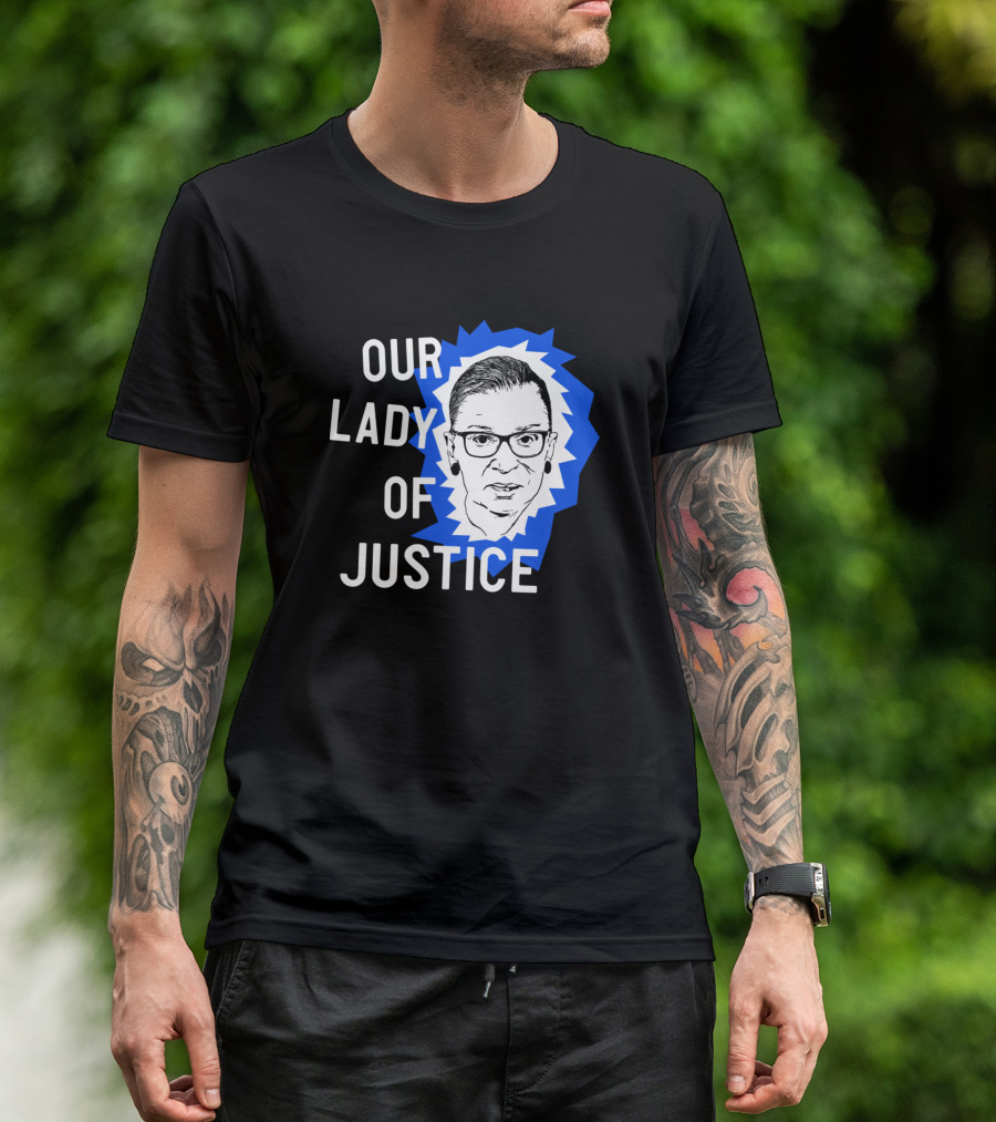 Our Lady Of Justice Ginsburg T-Shirt