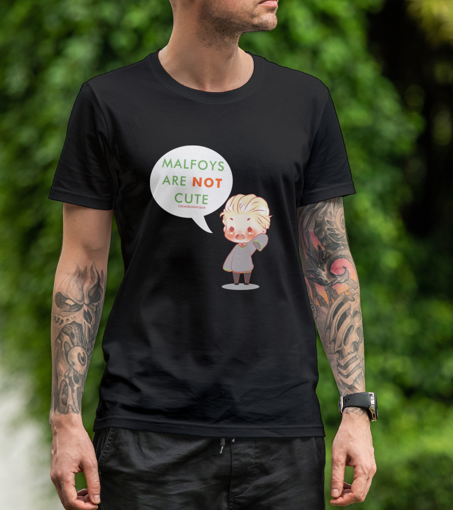 Draco Malfoy Chibi Malfoys Are Not Cute T-Shirt