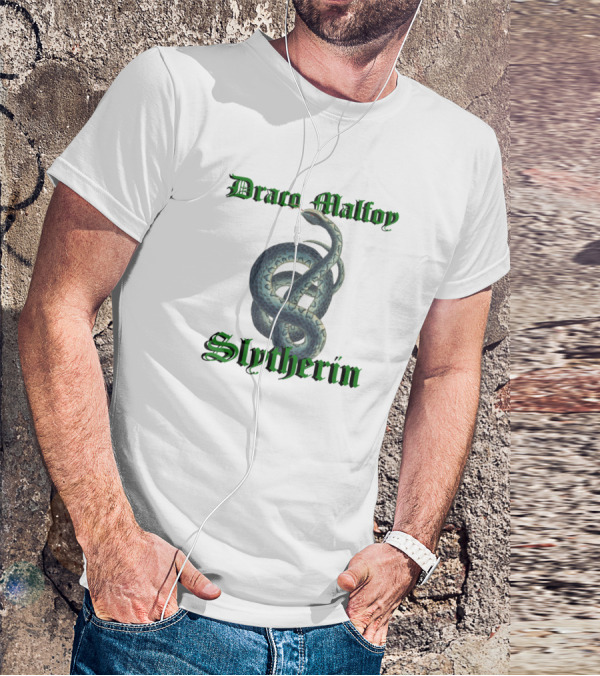 Draco Malfoy Slytherin Snake T-Shirt