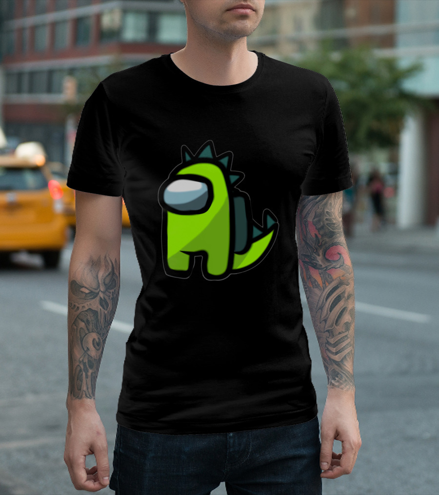 Among Us Crewmate Dinosaur Costume T-Shirt