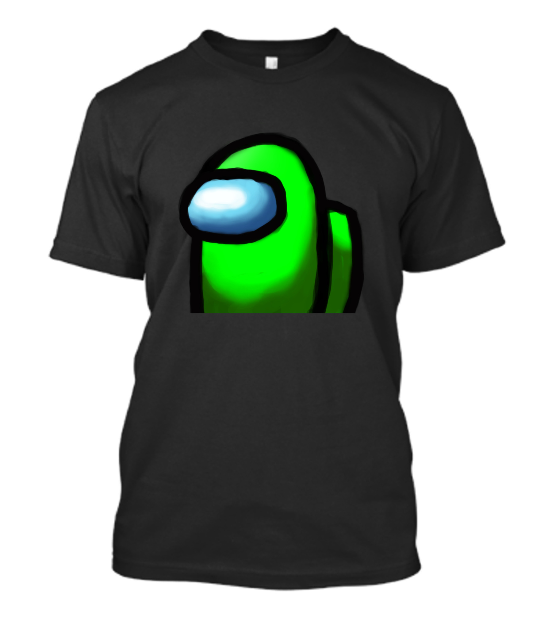 Among Us Crewmate Green Character T-Shirt