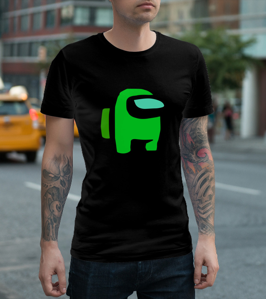 Among Us Crewmate Character Green T-Shirt