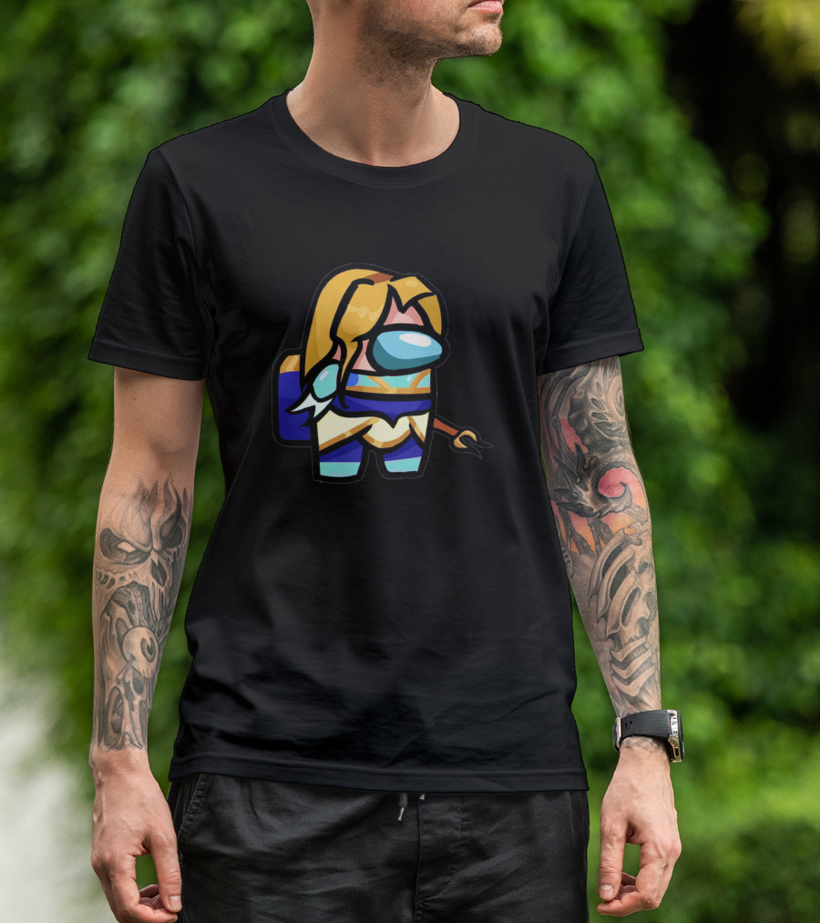 Among Us Lux League Of Legends Crossover Character T-Shirt