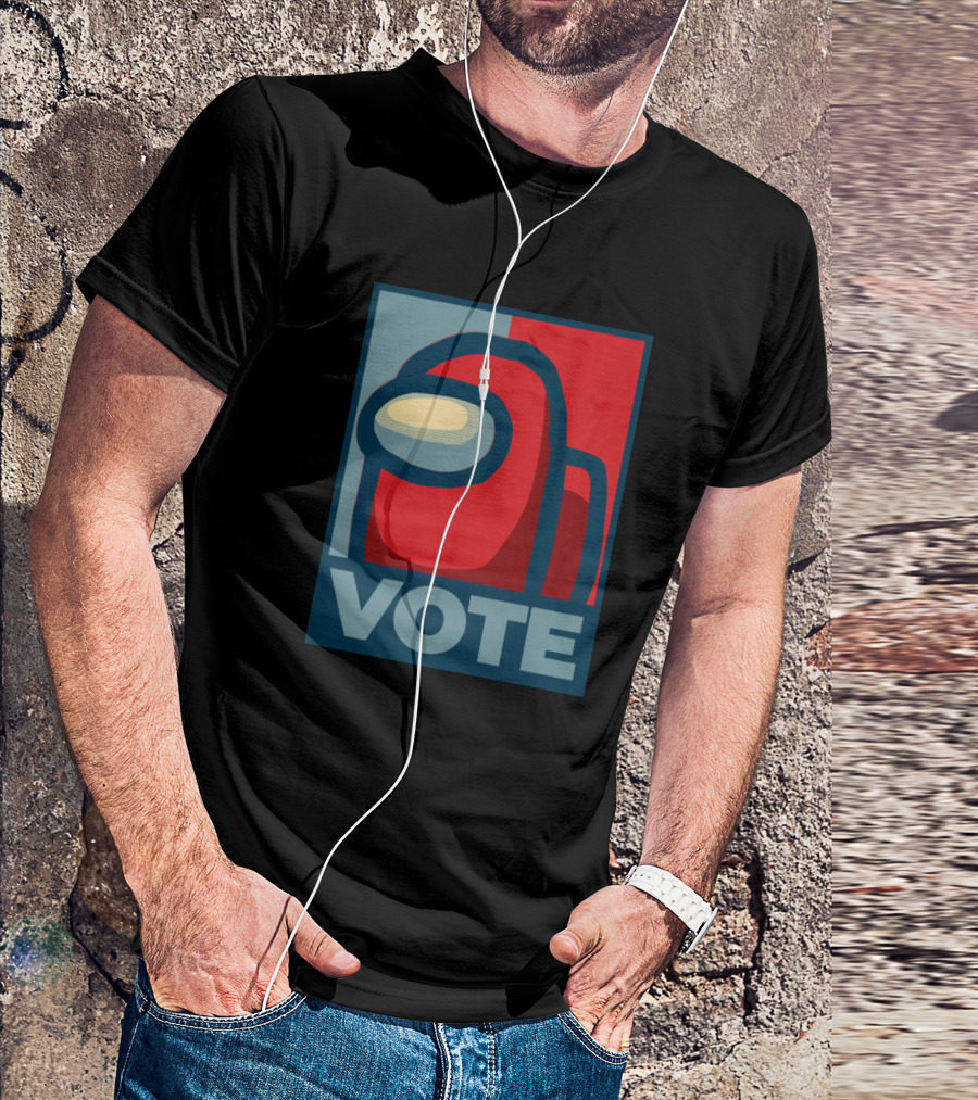 Vote Among Us Crewmate Red T-Shirt
