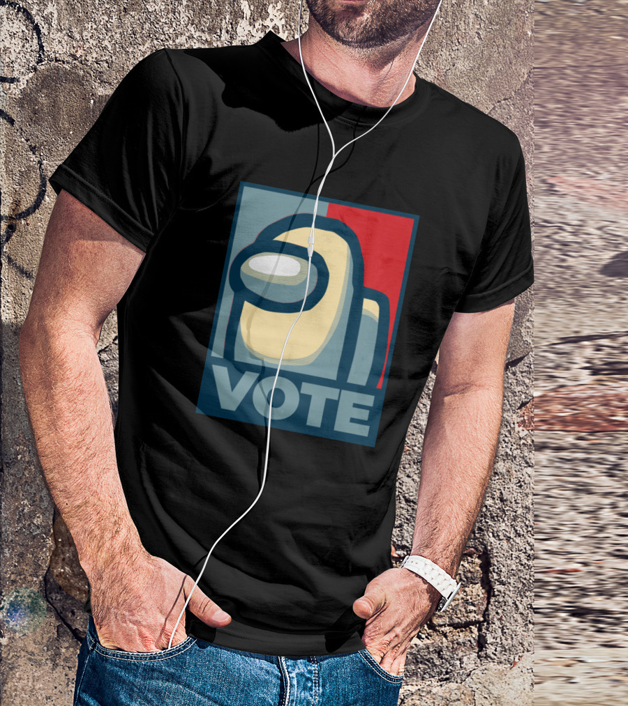 Vote For Among Us Crewmate Political T-Shirt