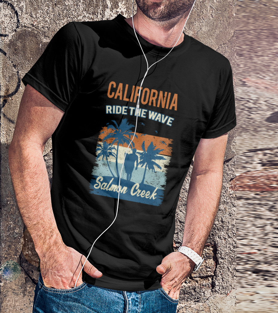 California Ride The Wave Salmon Creek T-Shirt