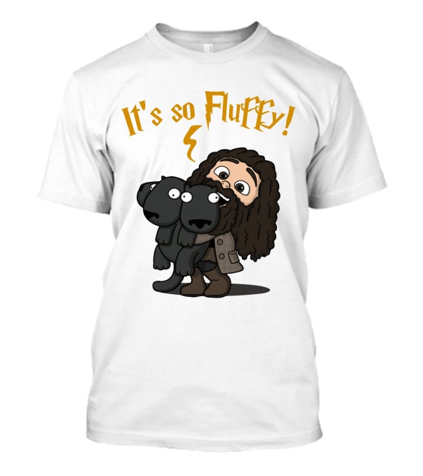 Robbie Coltrane It’s So Fluffy Lightning Wizard T-Shirt