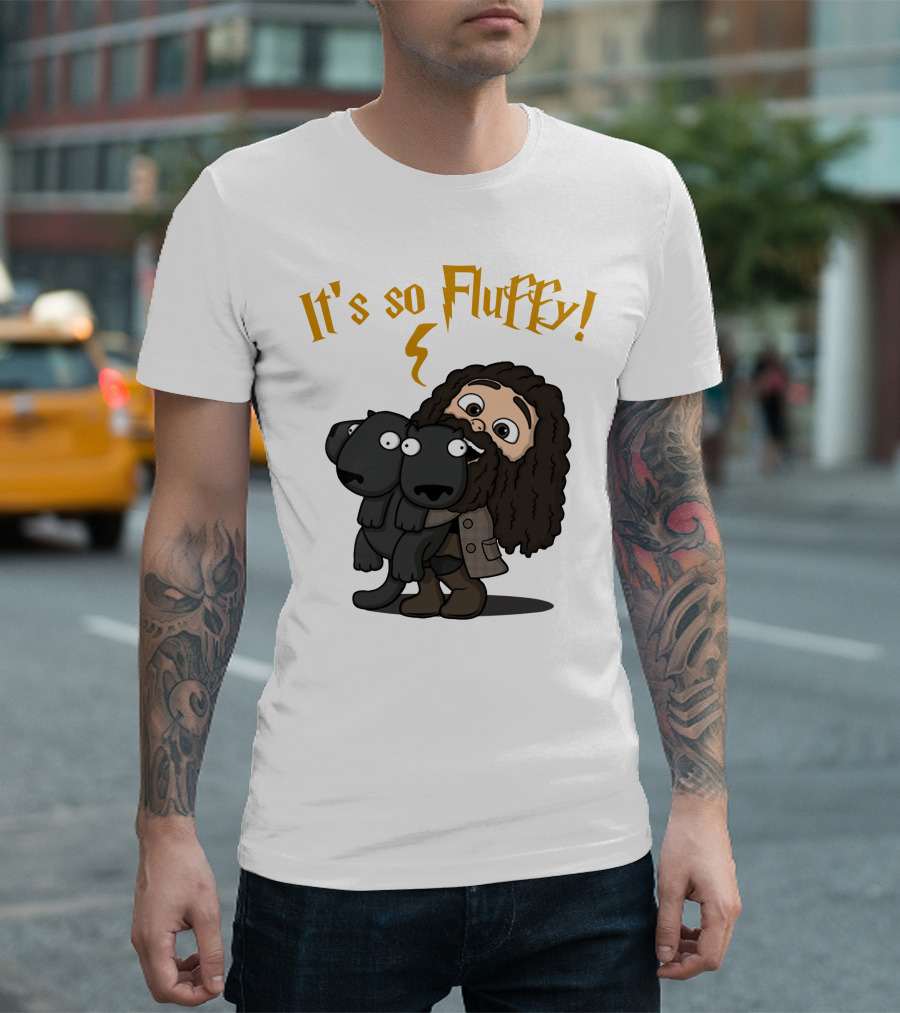 Robbie Coltrane It’s So Fluffy Lightning Wizard T-Shirt