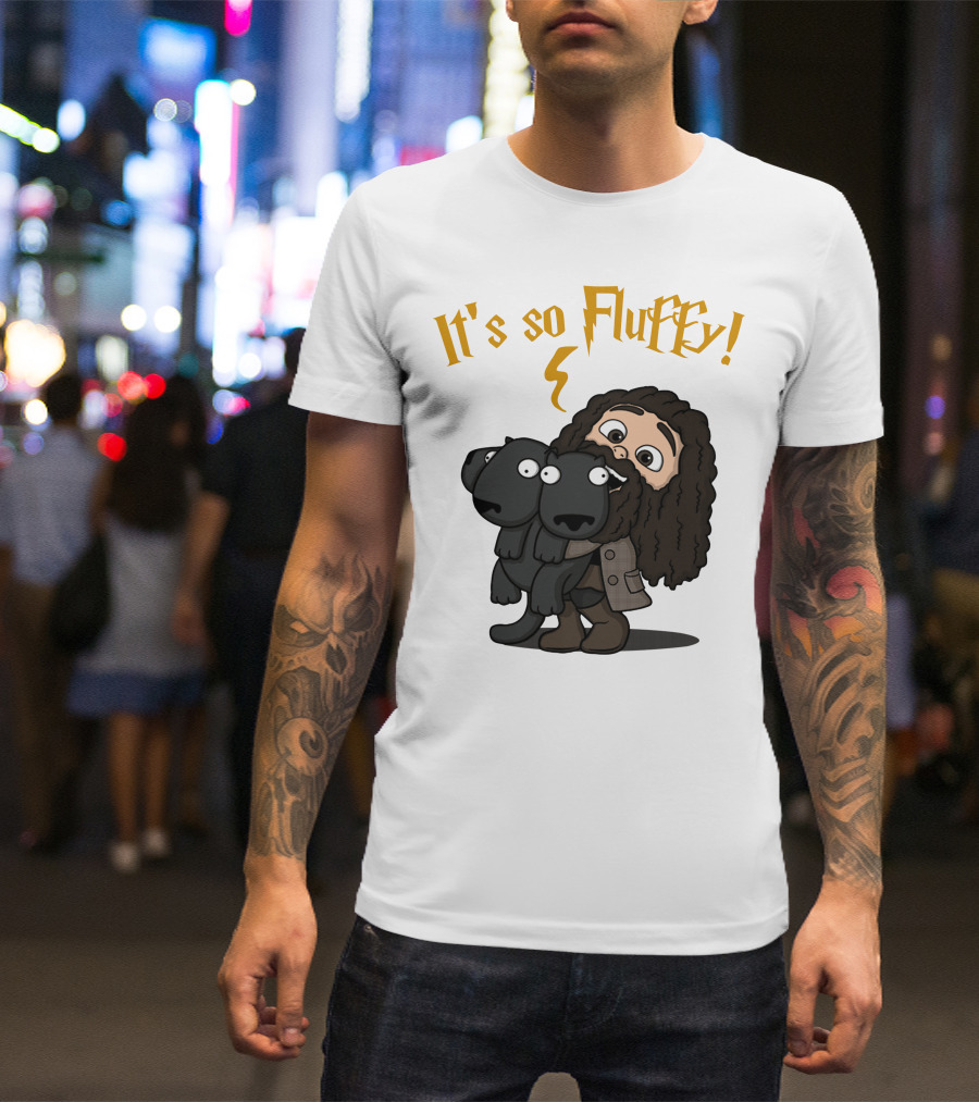 Robbie Coltrane It’s So Fluffy Lightning Wizard T-Shirt