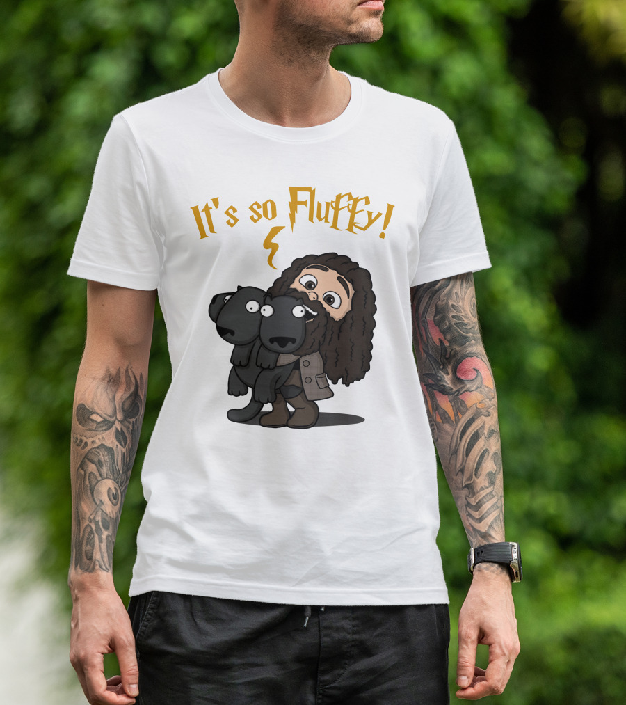 Robbie Coltrane It’s So Fluffy Lightning Wizard T-Shirt