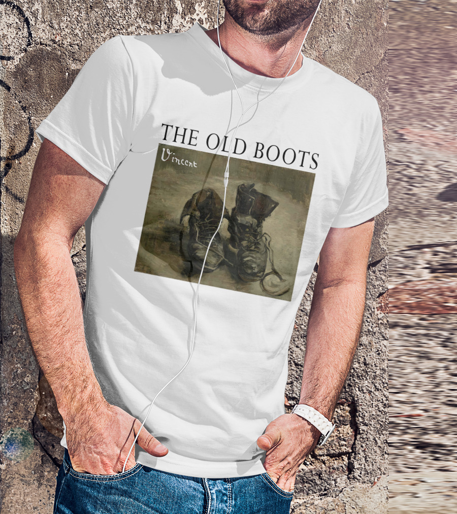 The Old Boots Vincent Van Gogh Painting Vintage T-Shirt