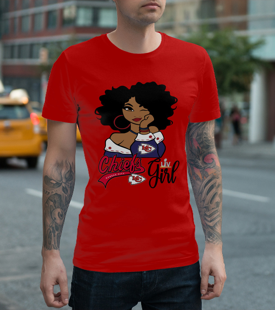 Kansas City Chiefs Girl Chiefs Kansas City Liv Girl T-Shirt