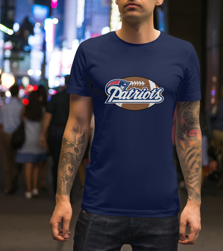 New England Patriots Football T-Shirt