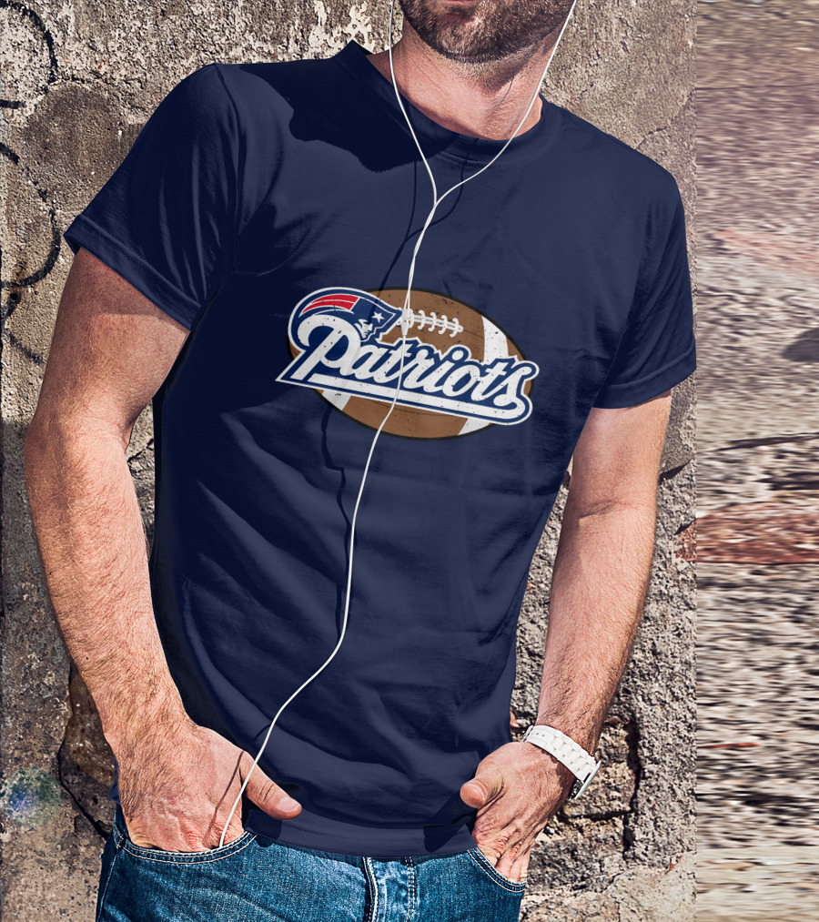 New England Patriots Football T-Shirt