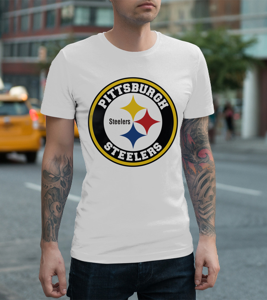 Pittsburgh Steelers Logo Circle Steelers T-Shirt