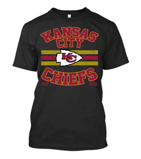 Kansas City Chiefs Est. 1960 KC Arrowhead T-Shirt