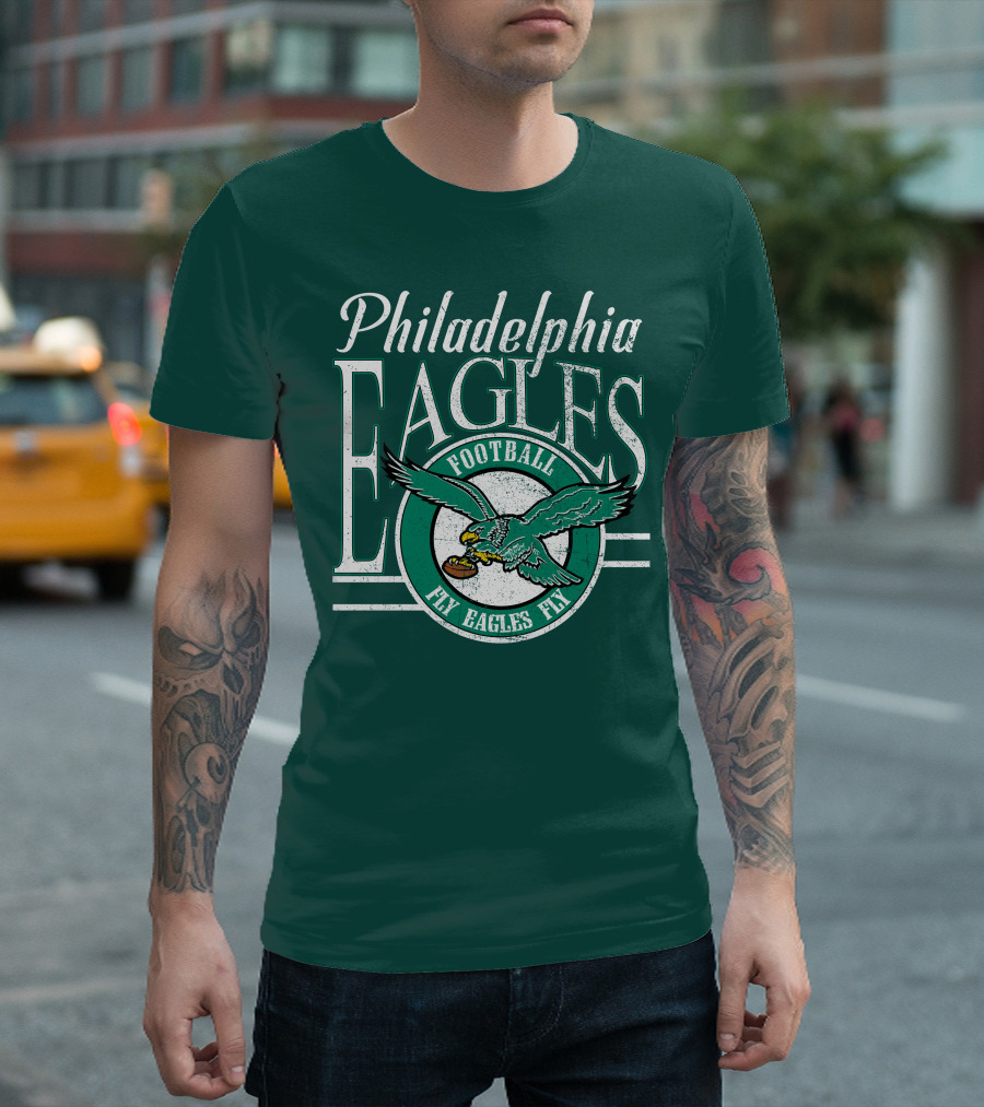 Philadelphia Eagles Football Fly Eagles Fly T-Shirt