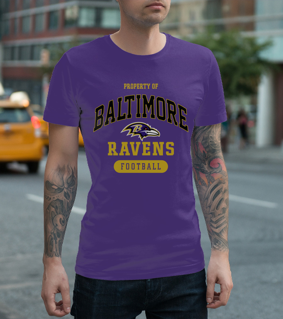 PROPERTY OF BALTIMORE RAVENS FOOTBALL T-Shirt