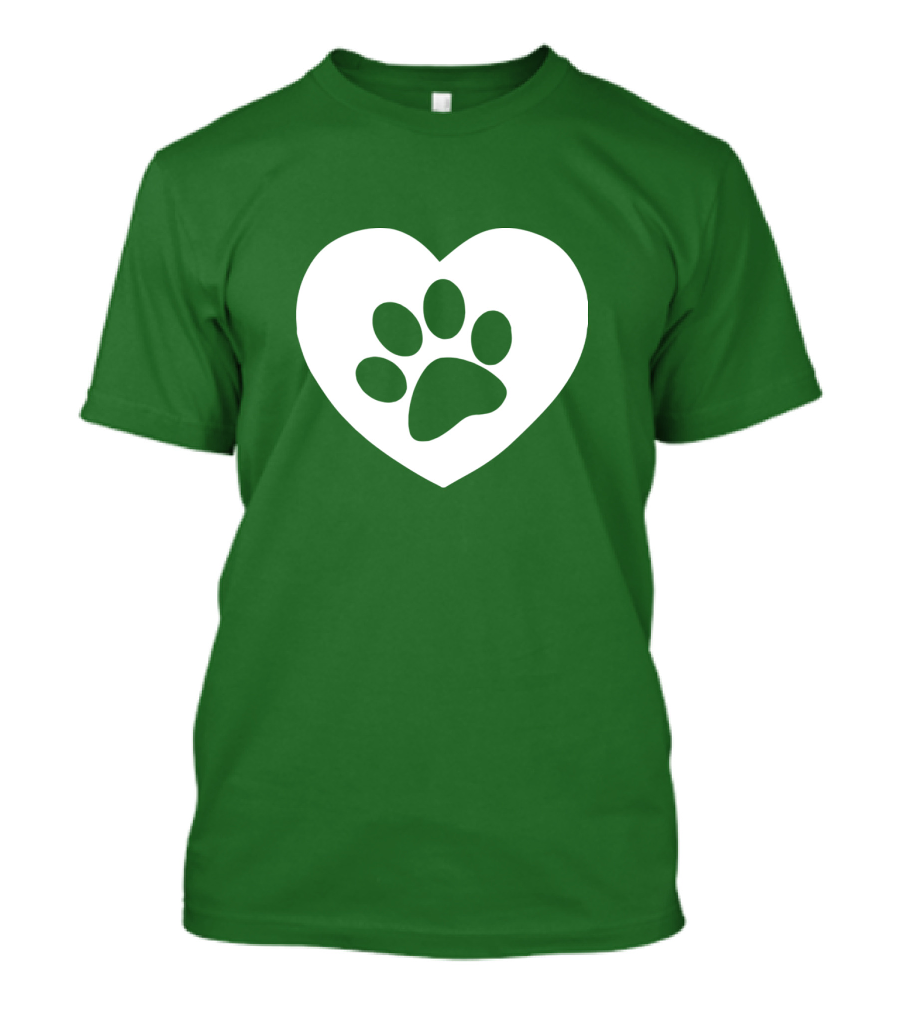 Heart Paw Animal Love T-Shirt