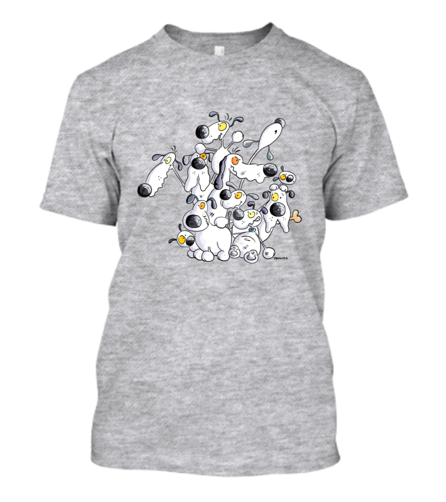 Lots Of Funny Dogs Cartoon Compilation T-Shirt