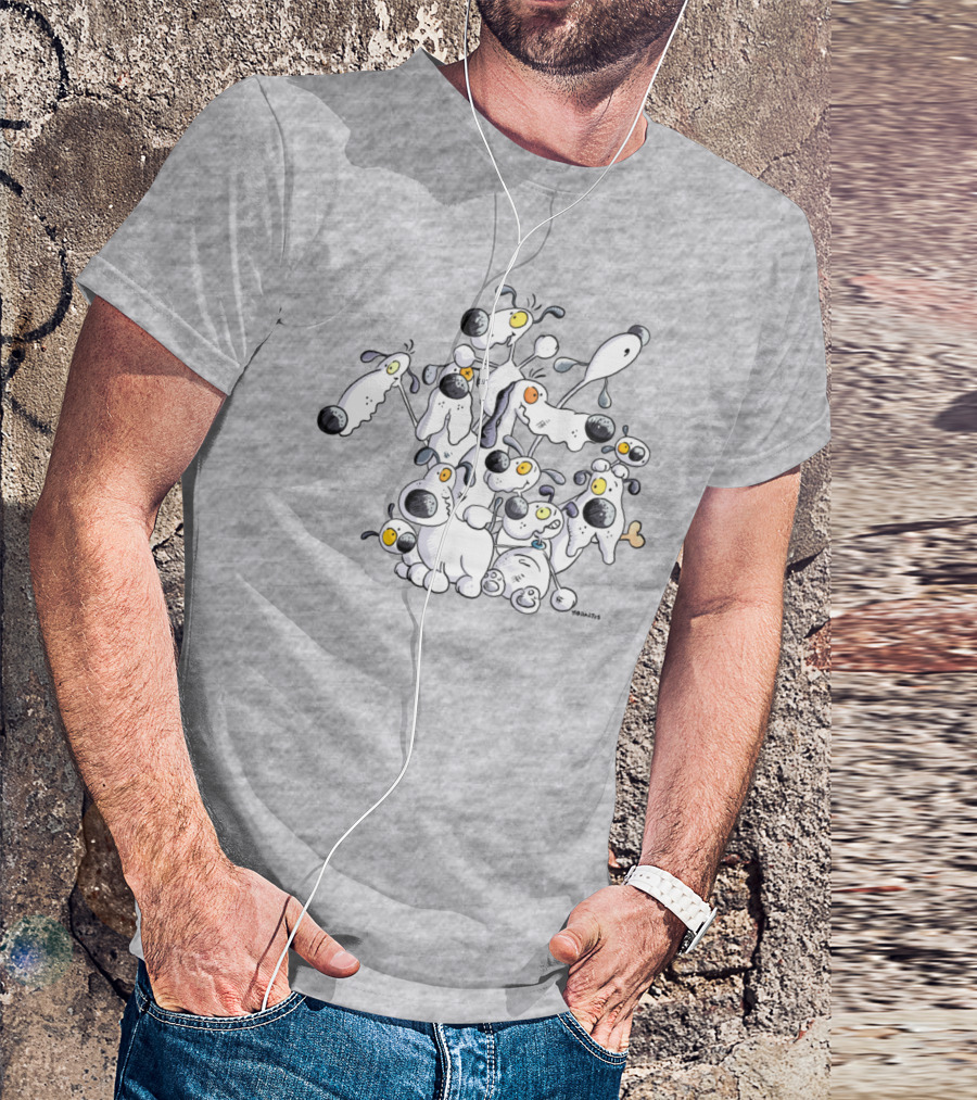 Lots Of Funny Dogs Cartoon Compilation T-Shirt