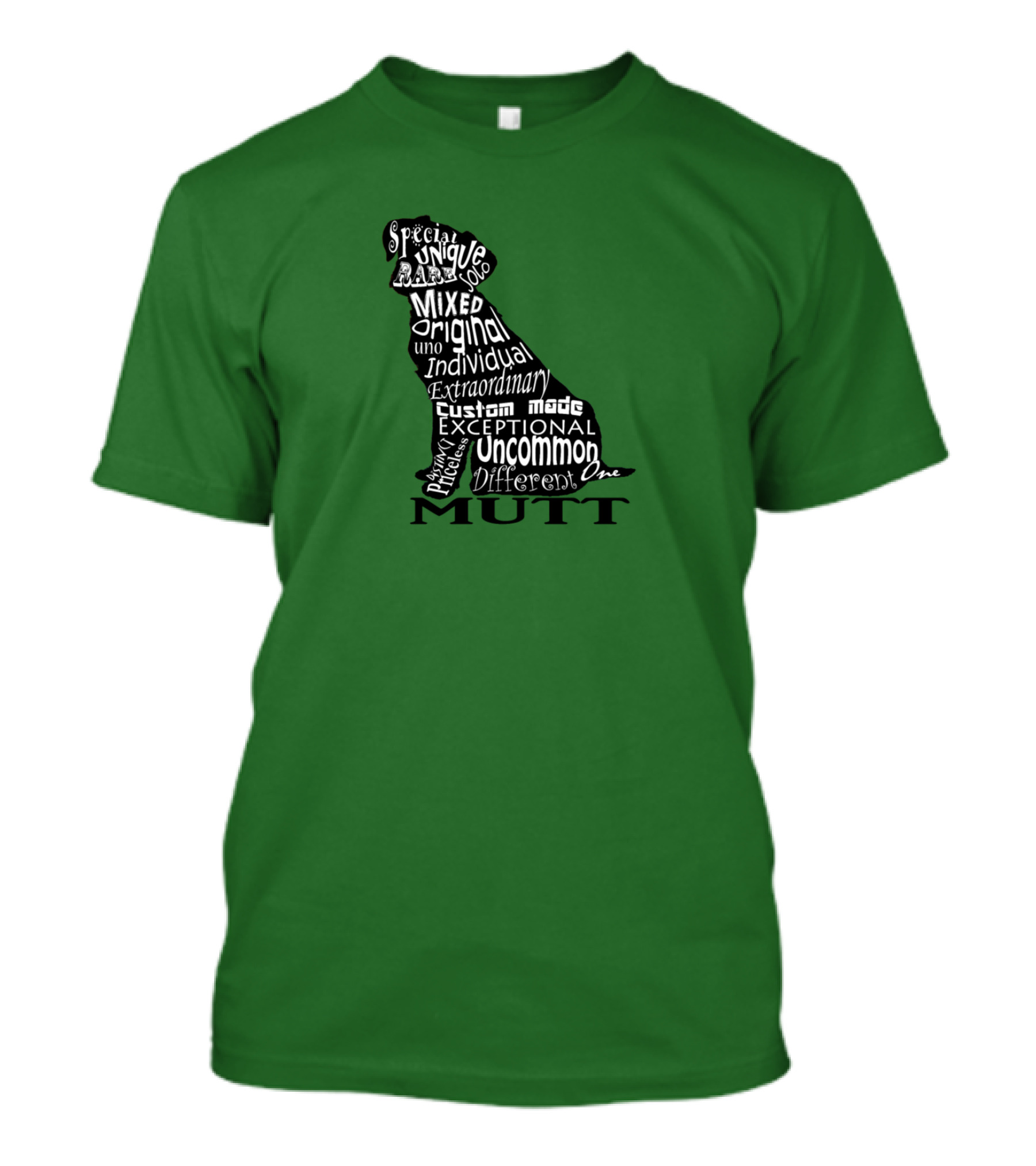 Unique Mixed Custom Made Special Mutt Love T-Shirt