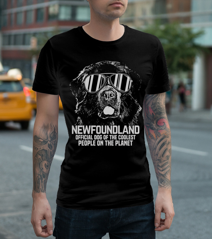 Newfoundland Official Dog Of The Coolest People On The Planet T-Shirt