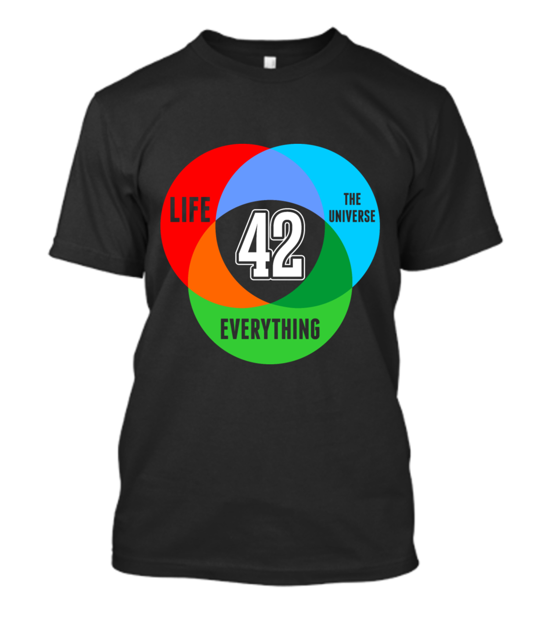 42 Science Life The Universe Everything T-Shirt