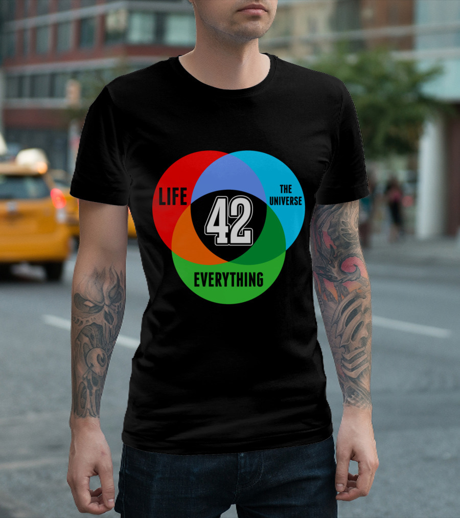 42 Science Life The Universe Everything T-Shirt