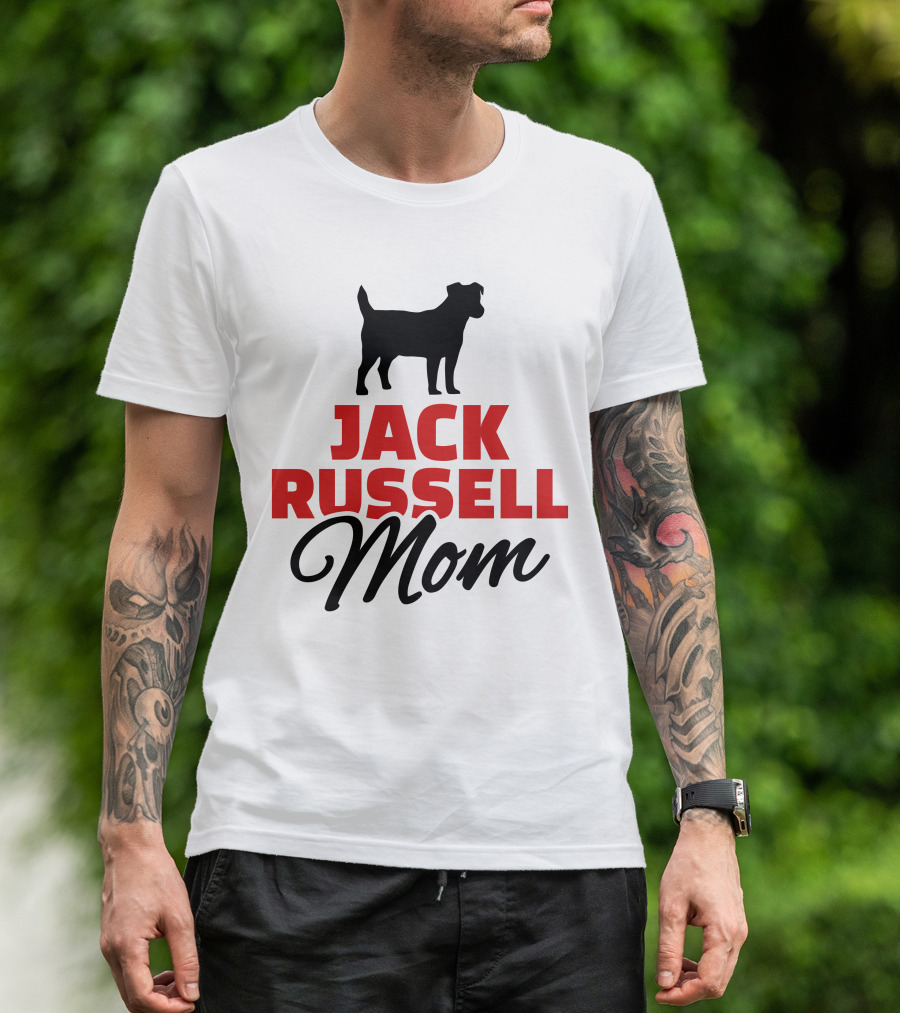 Jack Russell Mom Dog T-Shirt