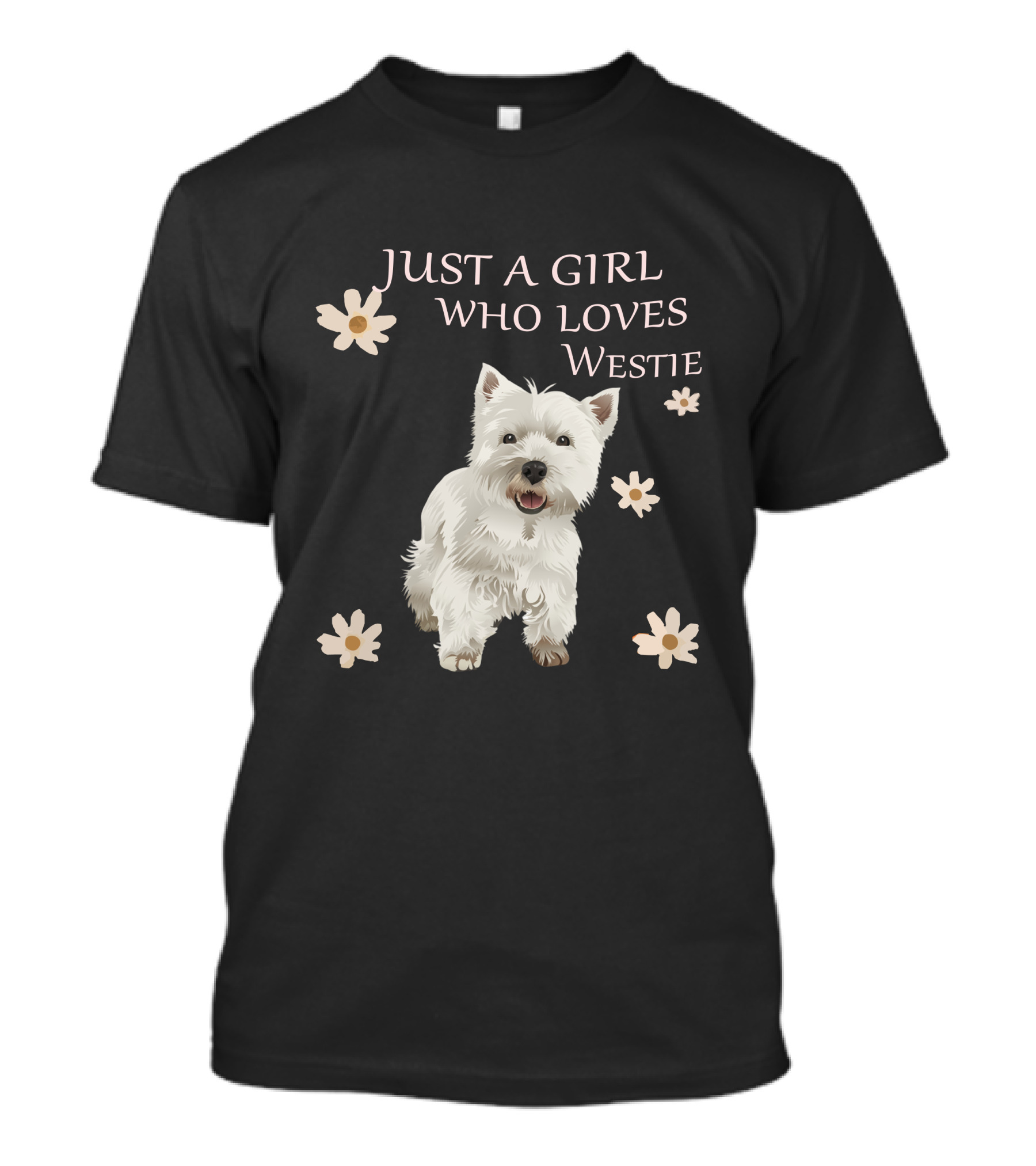 Just A Girl Who Loves Westie T-Shirt