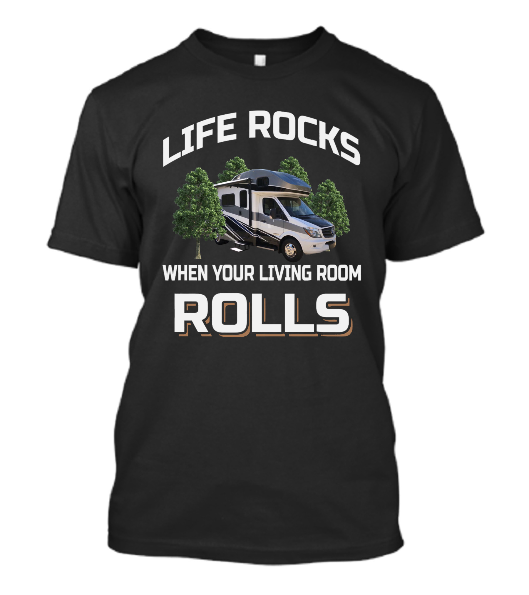 Life Rocks When Your Living Room Rolls Navion T-Shirt