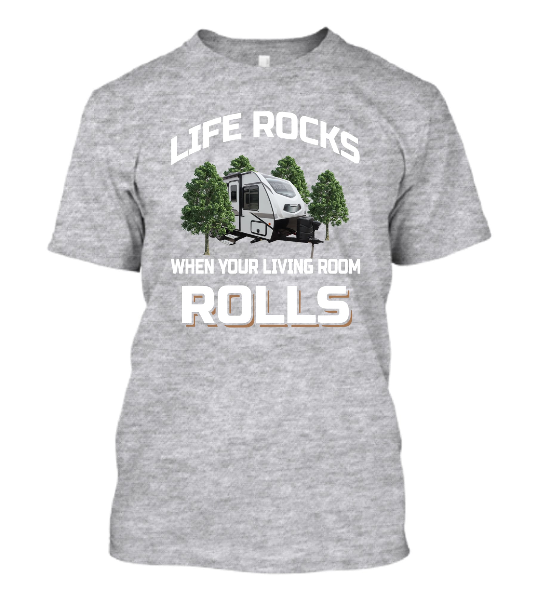 Life Rocks When Your Living Room Rolls Micro Minnie 2100BH T-Shirt
