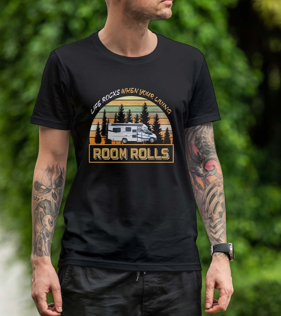 Life Rocks When Your Living Room Rolls Coachmen CrossTrek 21XG T-Shirt