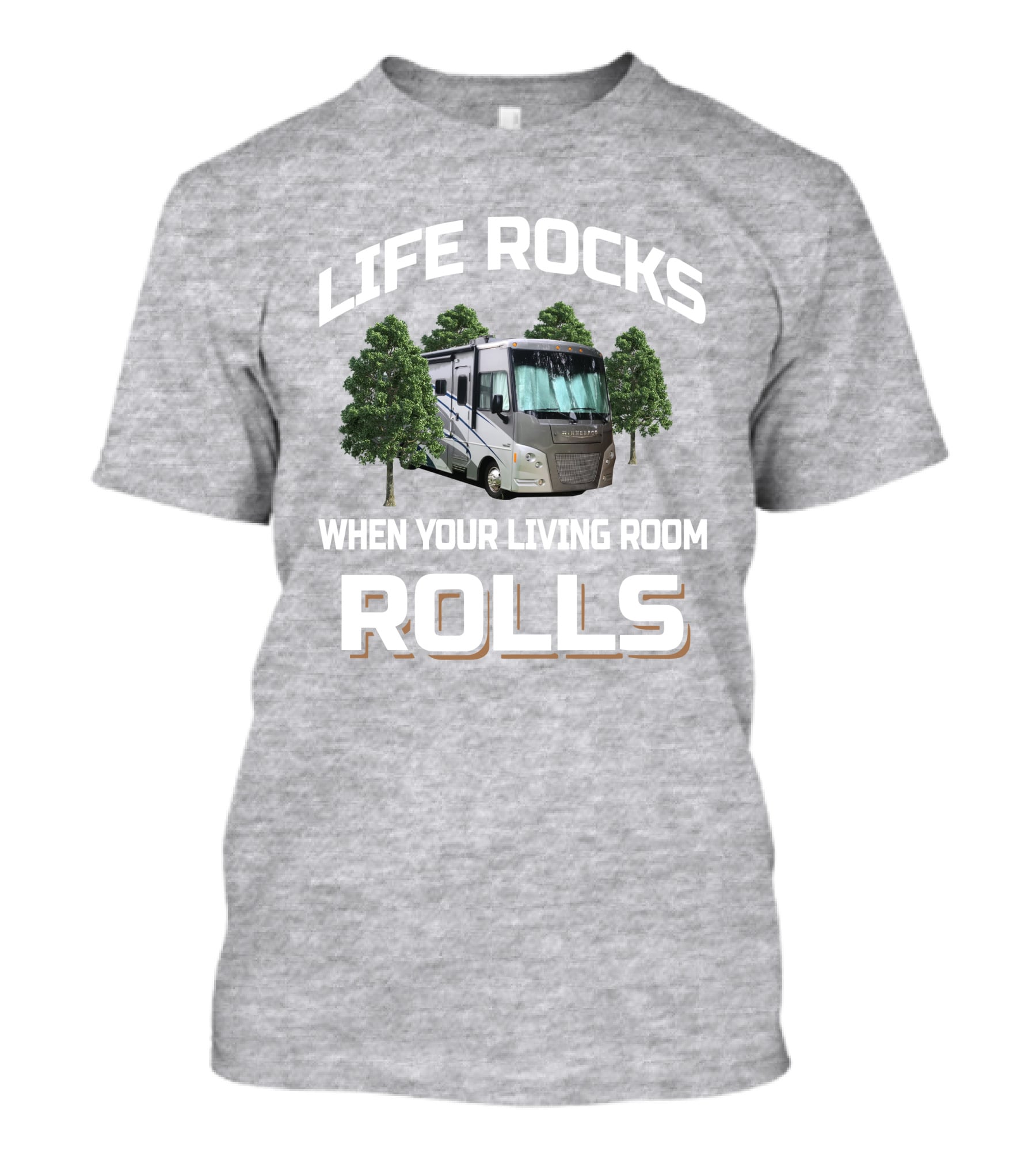 Winnebago Vista Life Rocks When Your Living Room Rolls T-Shirt