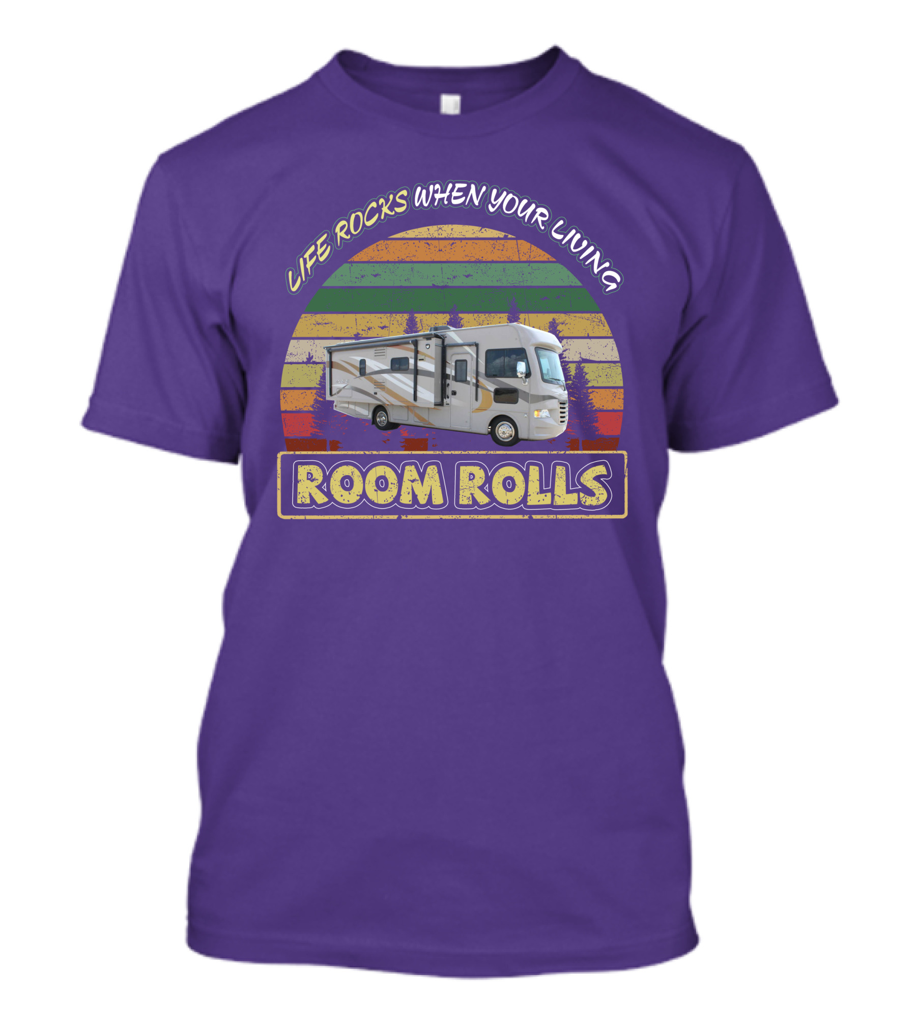 LIFE ROCKS WHEN YOUR LIVING ROOM ROLLS Thor ACE 27-1 T-Shirt