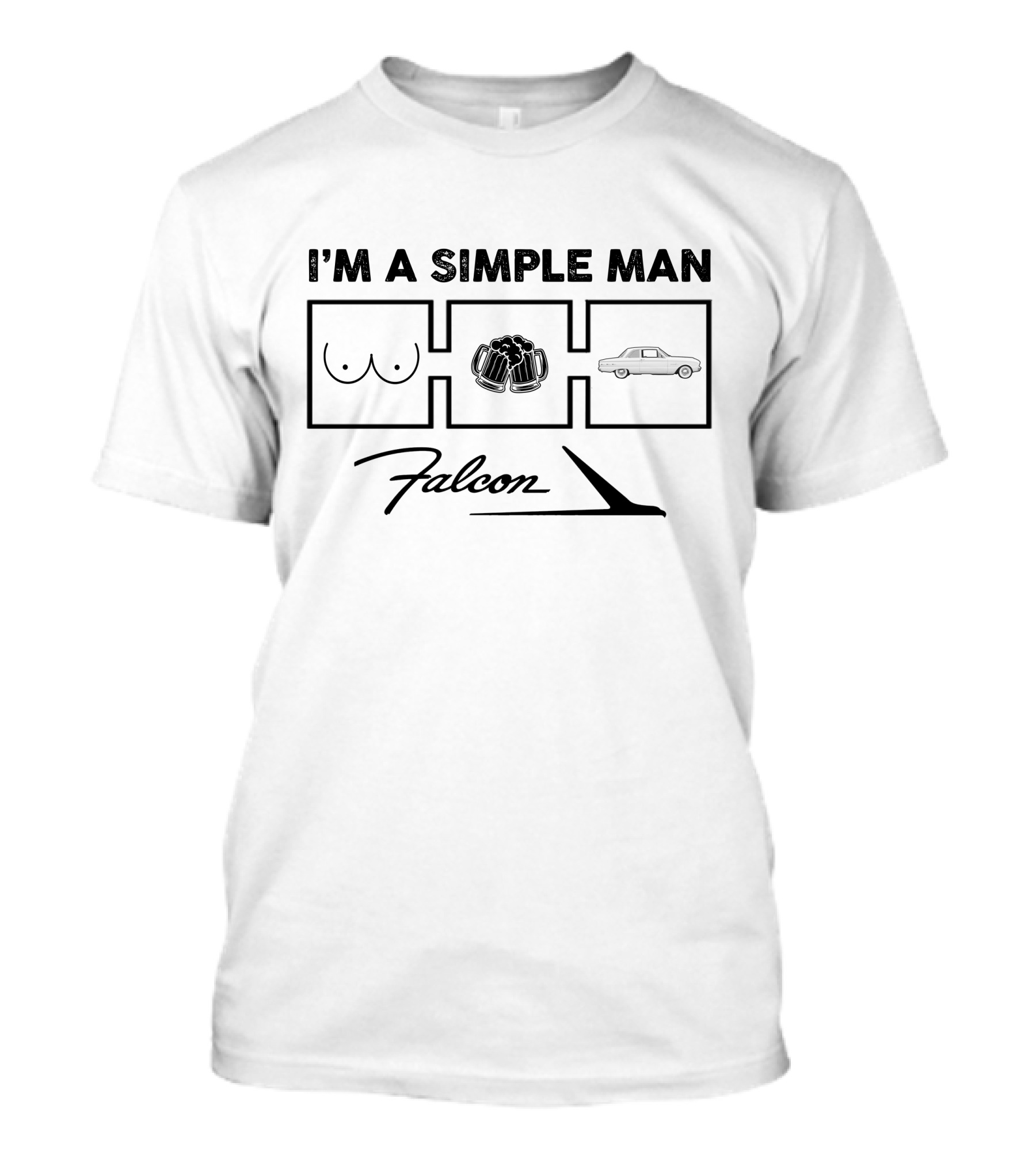 I'm A Simple Man 1961 Ford Falcon Falcon T-Shirt